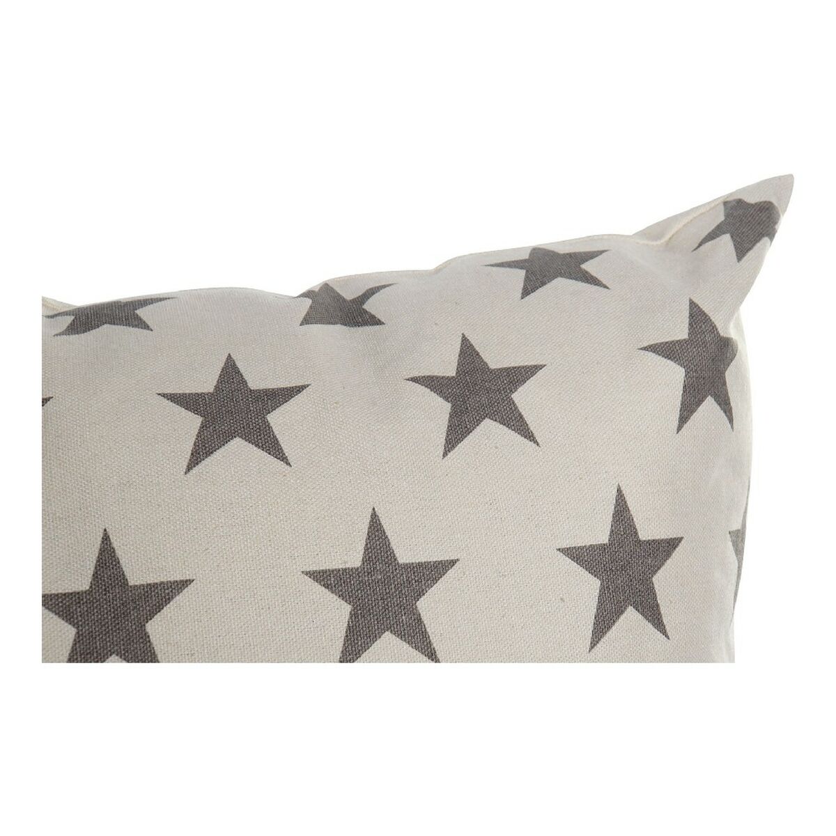 Blazina DKD Home Decor Bež Rjava 60 x 10 x 60 cm Zvezde (2 kosov)